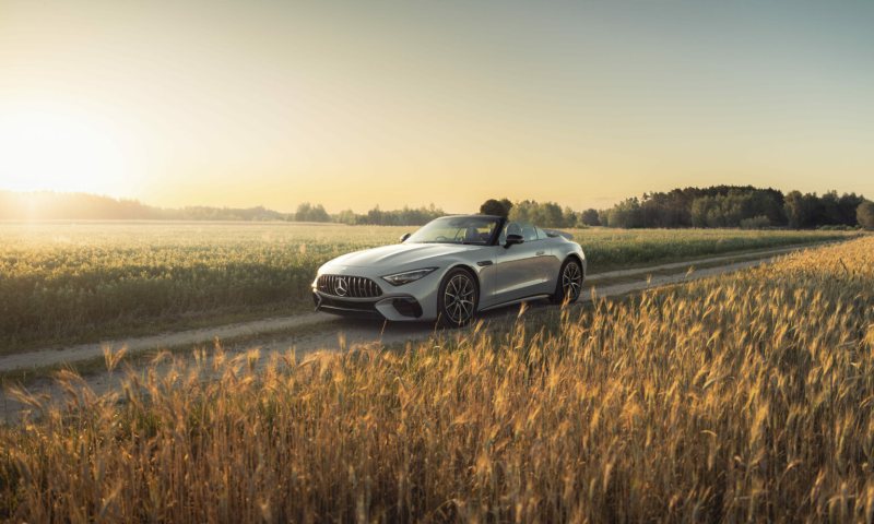 Mercedes SL43 wynajem – luksusowy kabriolet 381 KM